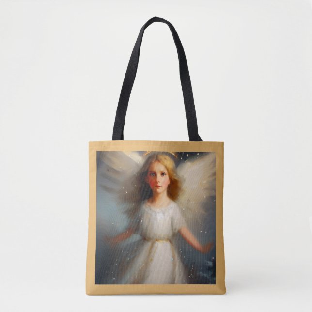Tote Bag Ange de Noël 2 (Devant)