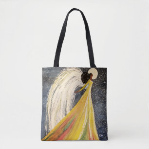 Tote Bag Angel clair de lune Fourre-tout