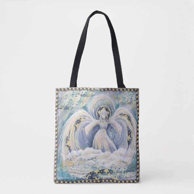 Tote Bag Angel des étoiles Fourre-tout (Devant)