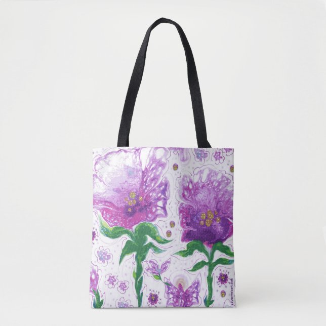 Tote Bag Angel Flower Fourre-tout (Devant)