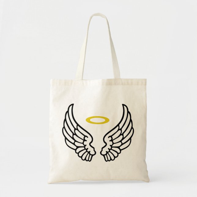 Tote Bag Angel Wings et Halo (Devant)