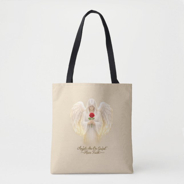 Tote Bag AngelicFaith CœurDOr (Devant)