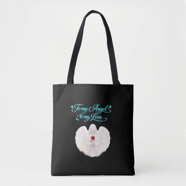 Tote Bag AngelicFaith CœurDOr (Devant)