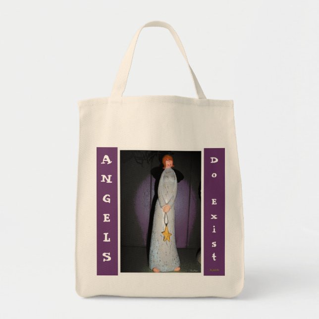 Tote Bag Angels Do Existe Angel Graphics Art (Devant)