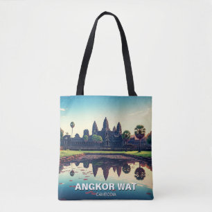 Tote Bag Angkor Wat Cambodia à Dawn