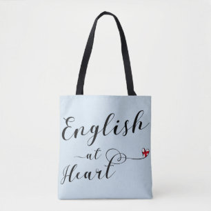 Tote Bag Anglais À Heart Grocery Bag, Angleterre