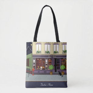 Tote Bag Anglais Alphabétisation Enseignant cadeau Personna