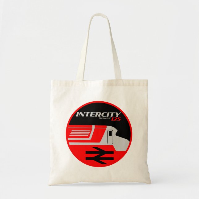 Tote Bag Anglais Train Intercity Classic (Devant)