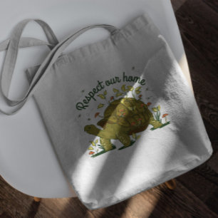 Tote Bag Animal de la tortue terrestre dans la nature