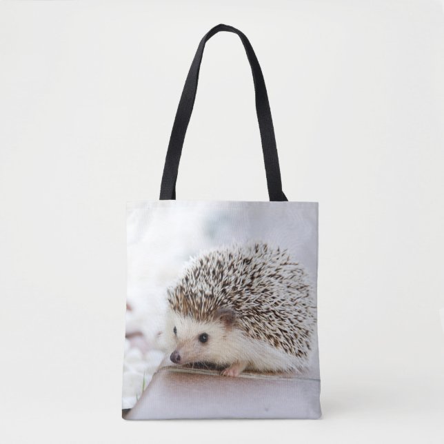 Tote Bag Animal mignon de hérisson de bébé (Devant)