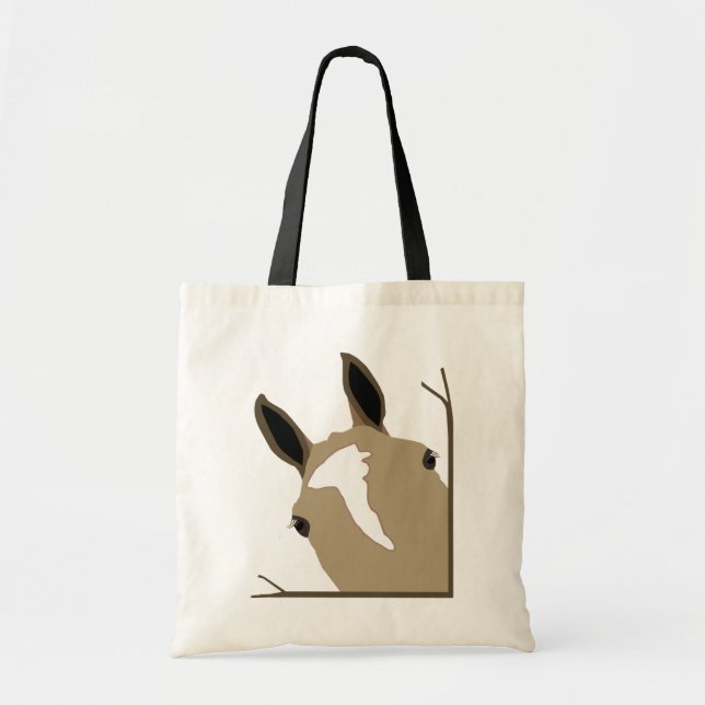 Tote Bag animal mignon de Pony (Devant)