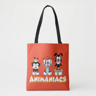 Tote Bag Animaniacs Graphique de Warner Sibings "No Evil"