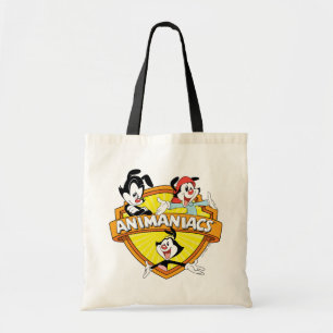 Tote Bag Animaniacs Warner Brothers & Sister WB Shield
