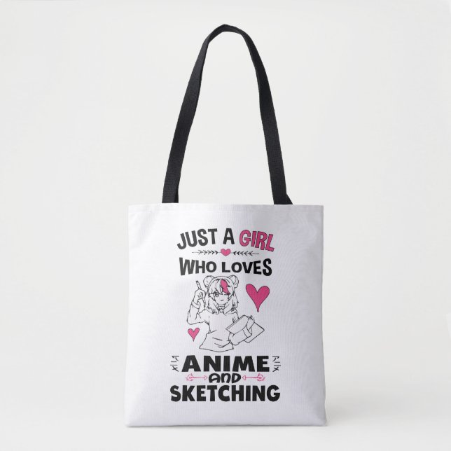 Tote Bag Animation et Sketching (Devant)