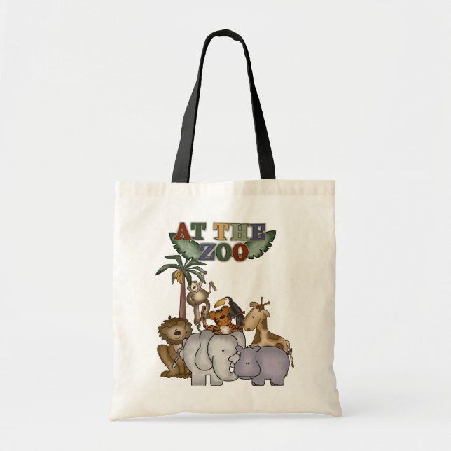 Tote Bag Animaux aux T-shirts et aux cadeaux de zoo (Devant)