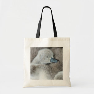 Tote Bag Animaux de bébés cutest Bébé Mute Swan