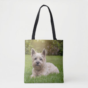 Tote Bag Animaux de bébés cutest Cairn Terrier Dog