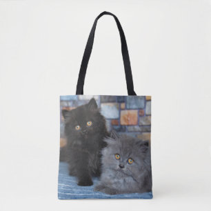 Tote Bag Animaux de bébés cutest Chatons persans sur couv