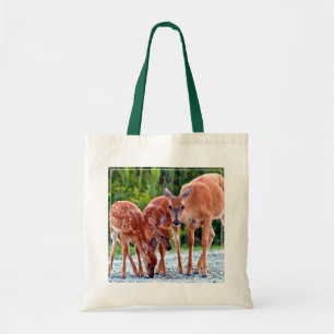 Tote Bag Animaux de bébés cutest   Fawn with Babies