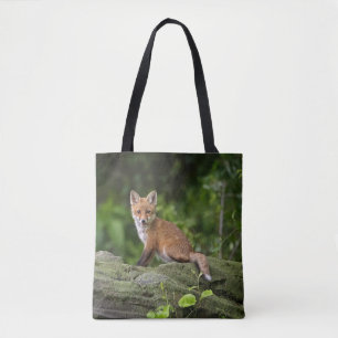 Tote Bag Animaux de bébés cutest Foxy Smile