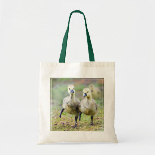 Tote Bag Animaux de bébés cutest   Goélands d'oies canadien