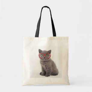 Tote Bag Animaux de bébés cutest   Lunettes cardiaques de c