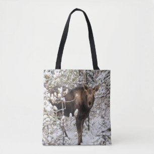 Tote Bag Animaux de bébés cutest   Moose Calf