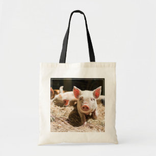 Tote Bag Animaux de bébés cutest Piglet bébé mignon