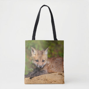 Tote Bag Animaux de bébés cutest   Red Fox Pup