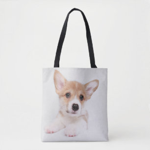 Tote Bag Animaux de bébés cutest Sweet Baby Corgi