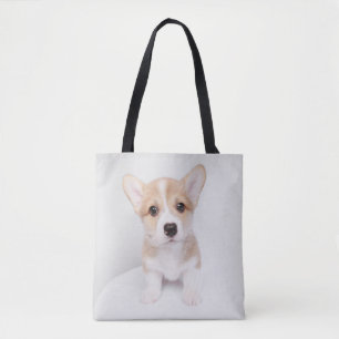 Tote Bag Animaux de bébés cutest Tiny Corgi