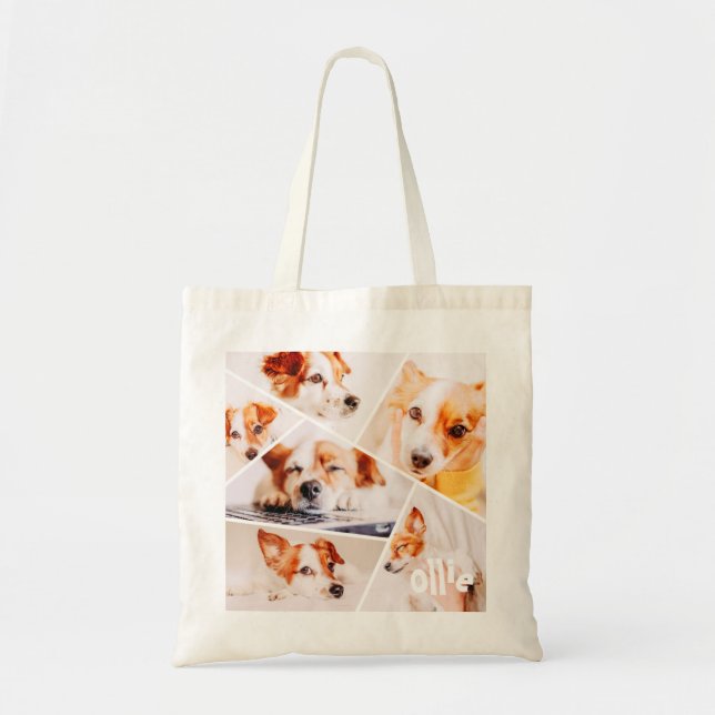 Tote Bag Animaux de compagnie Moderne Simple Personnalisé 6 (Devant)