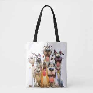 Tote Bag Animaux fantaisistes drôles