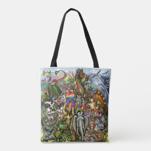 Tote Bag Animaux grands et petits