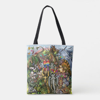 Tote Bag Animaux grands et petits
