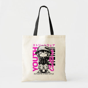 Tote Bag Anime de mode de rue pour la culture jeunesse