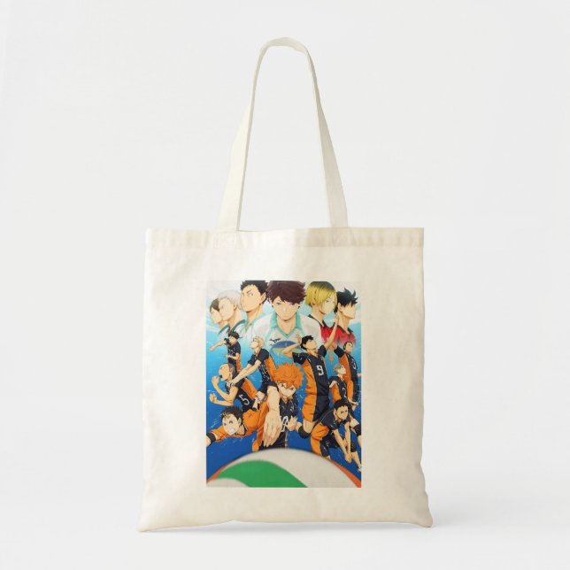 Tote Bag Anime Haikyuu Eam Classic (Devant)