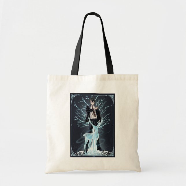 Tote Bag Anime HARRY POTTER™ Patronus stagiaire (Devant)