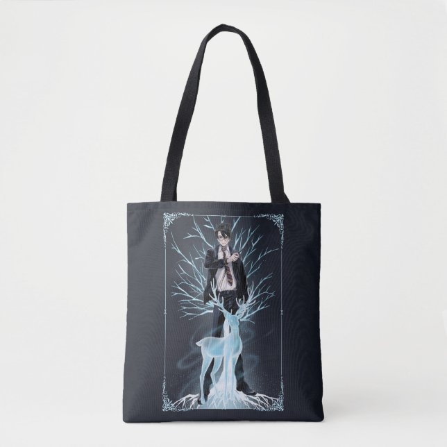 Tote Bag Anime HARRY POTTER™ Stag Patronus (Devant)