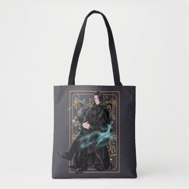 Tote Bag Anime Professeur Severus Snape Assis (Devant)