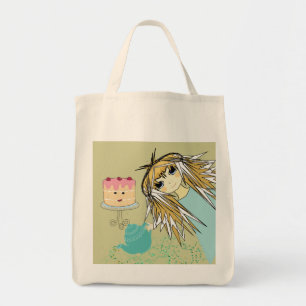 Tote Bag Anime Tea Party Kawaii Cake Toy Book Anniversaire