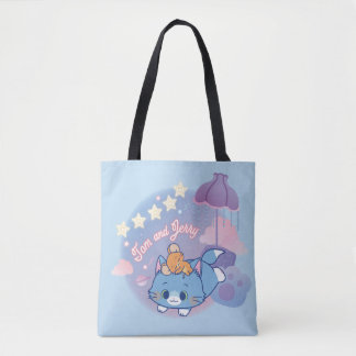 Tote Bag Anime Tom et Jerry Dreamy Nights