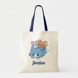 Tote Bag Anime Tom, Jerry et Tuffy