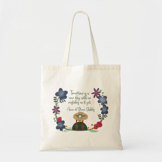 Tote Bag Anne des pignons verts (Devant)
