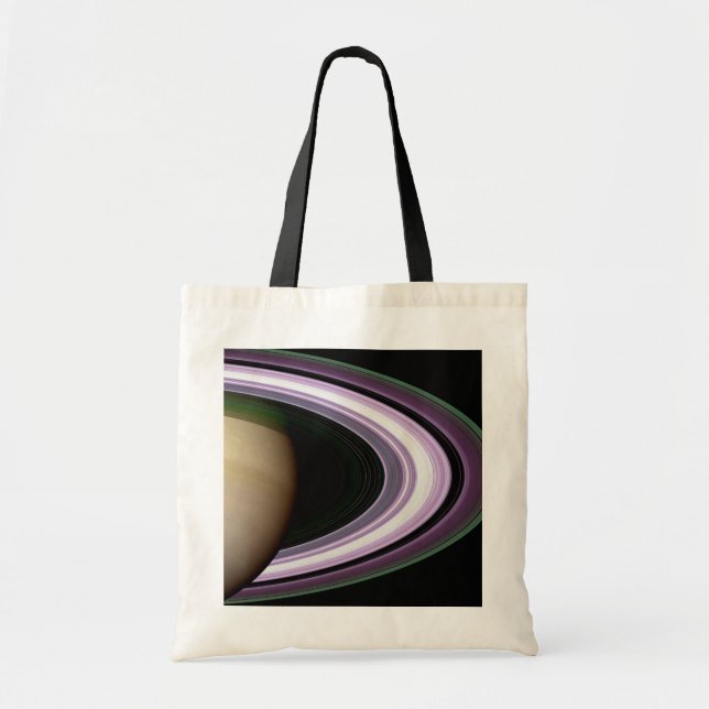 Tote Bag Anneaux de Saturne (Devant)
