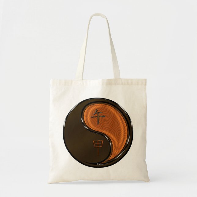 Tote Bag Année du Cheval de Bois (Devant)