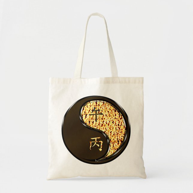 Tote Bag Année du Cheval de Feu (Devant)
