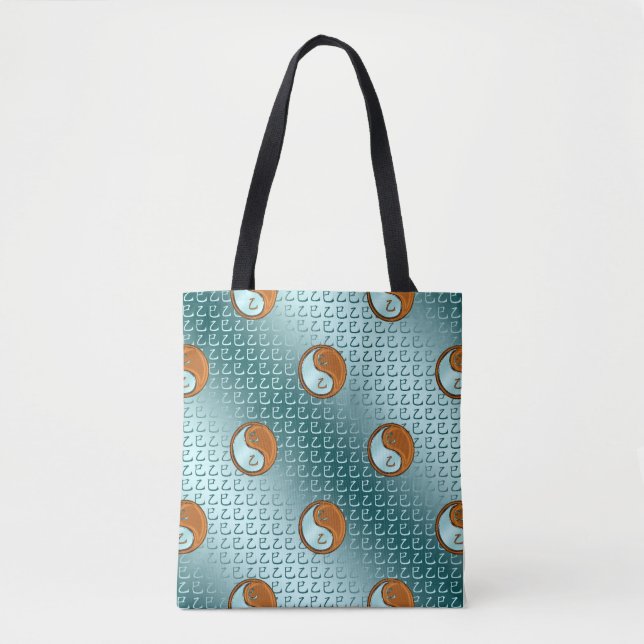 Tote Bag Année du serpent à bois (Devant)