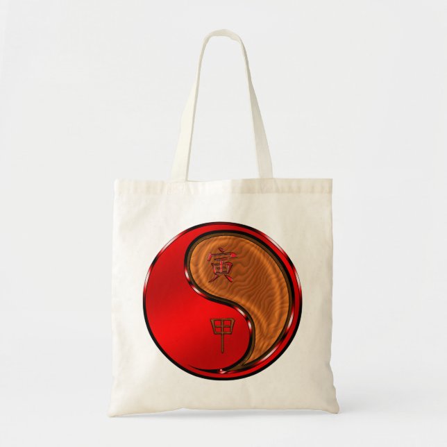 Tote Bag Année du Tigre de Bois (Devant)