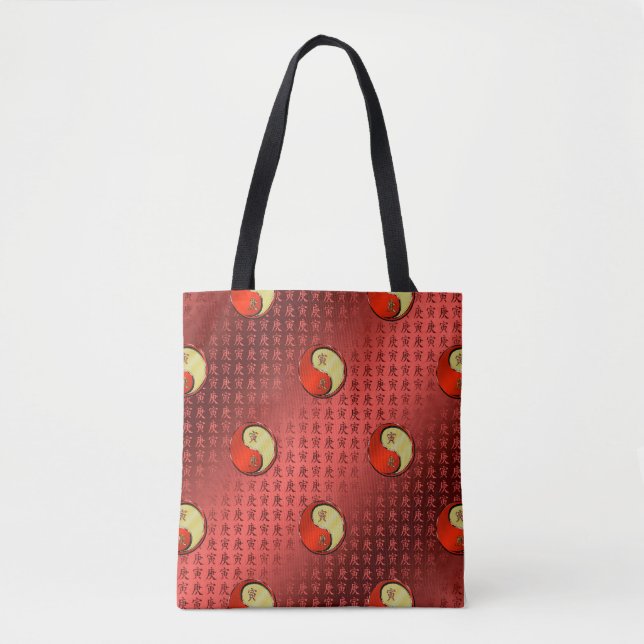 Tote Bag Année du Tigre de Métal (Devant)
